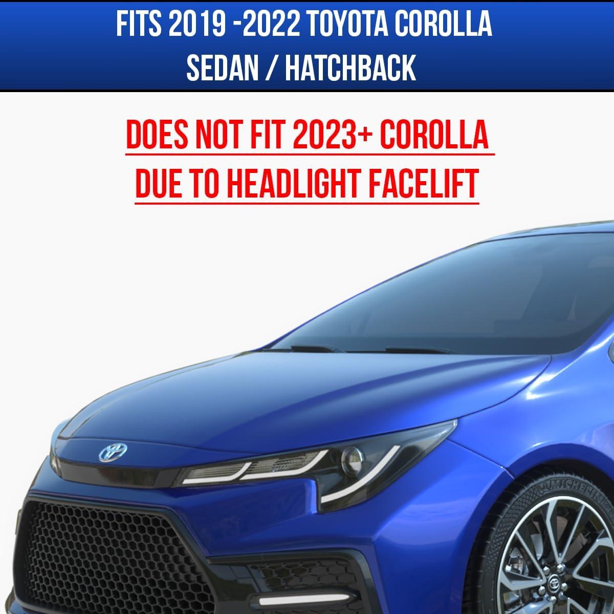 Tinte de Faros Amber Delete GRIDREADY para Toyota Corolla 2019-2022