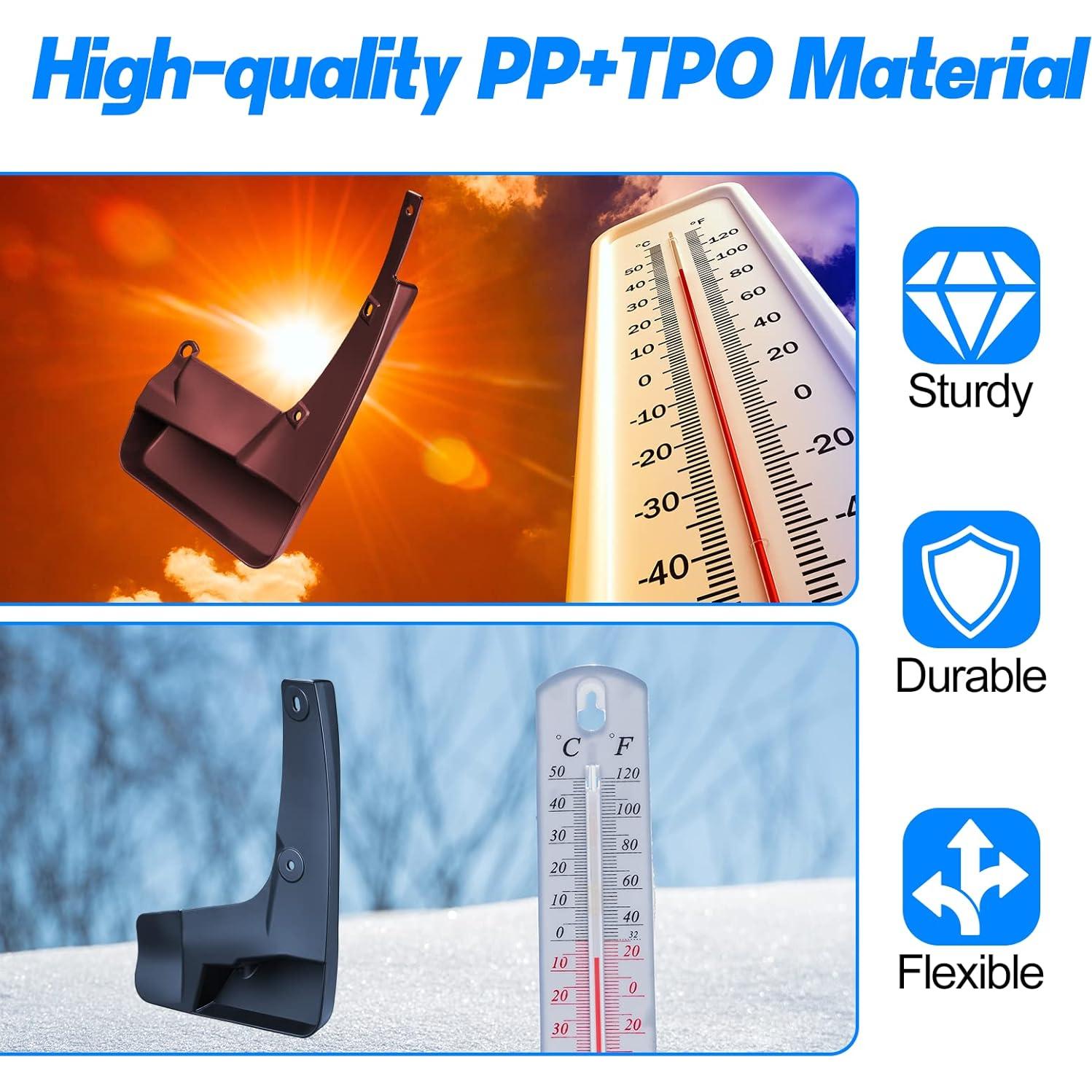 Guardabarros Delanteros y Traseros BDFHYK para Toyota Corolla 2014-2017