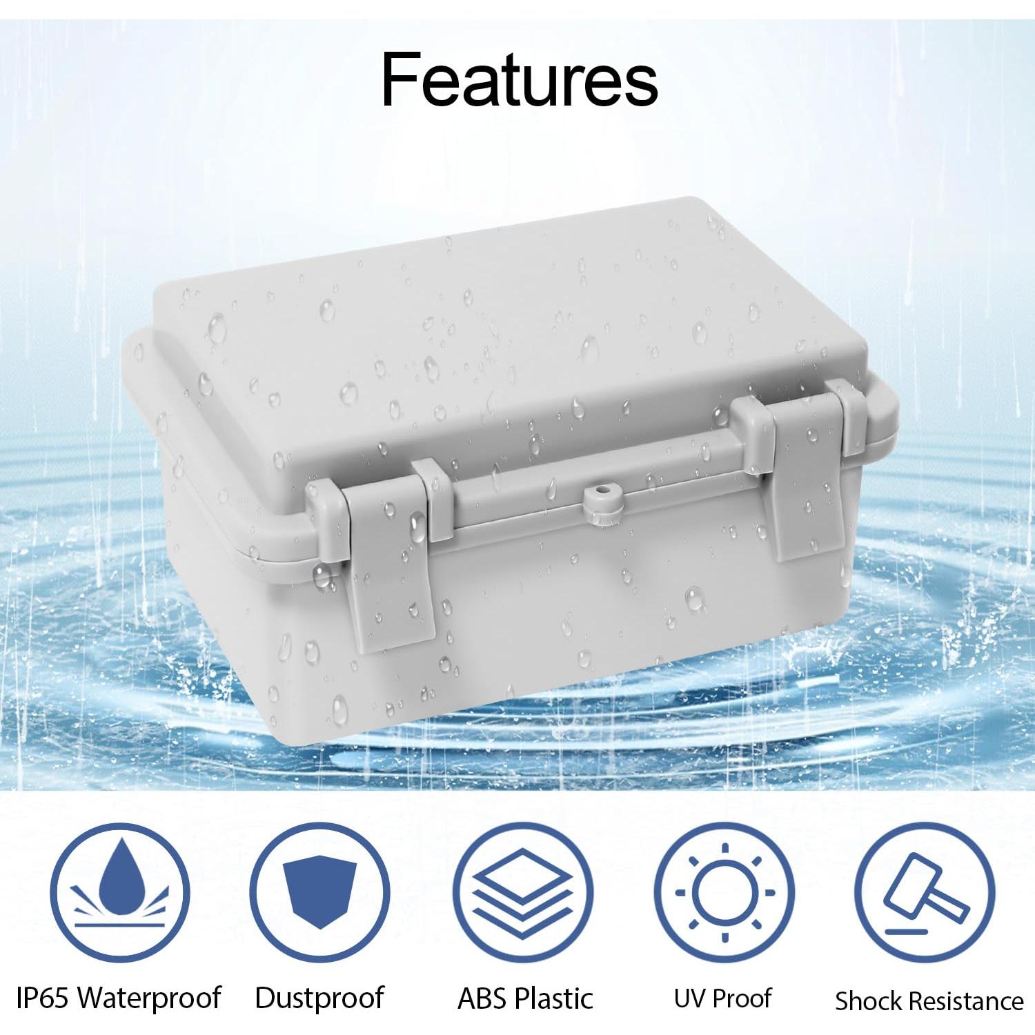 Caja de Conexiones IP65 LMioEtool 150x100x70mm Gris