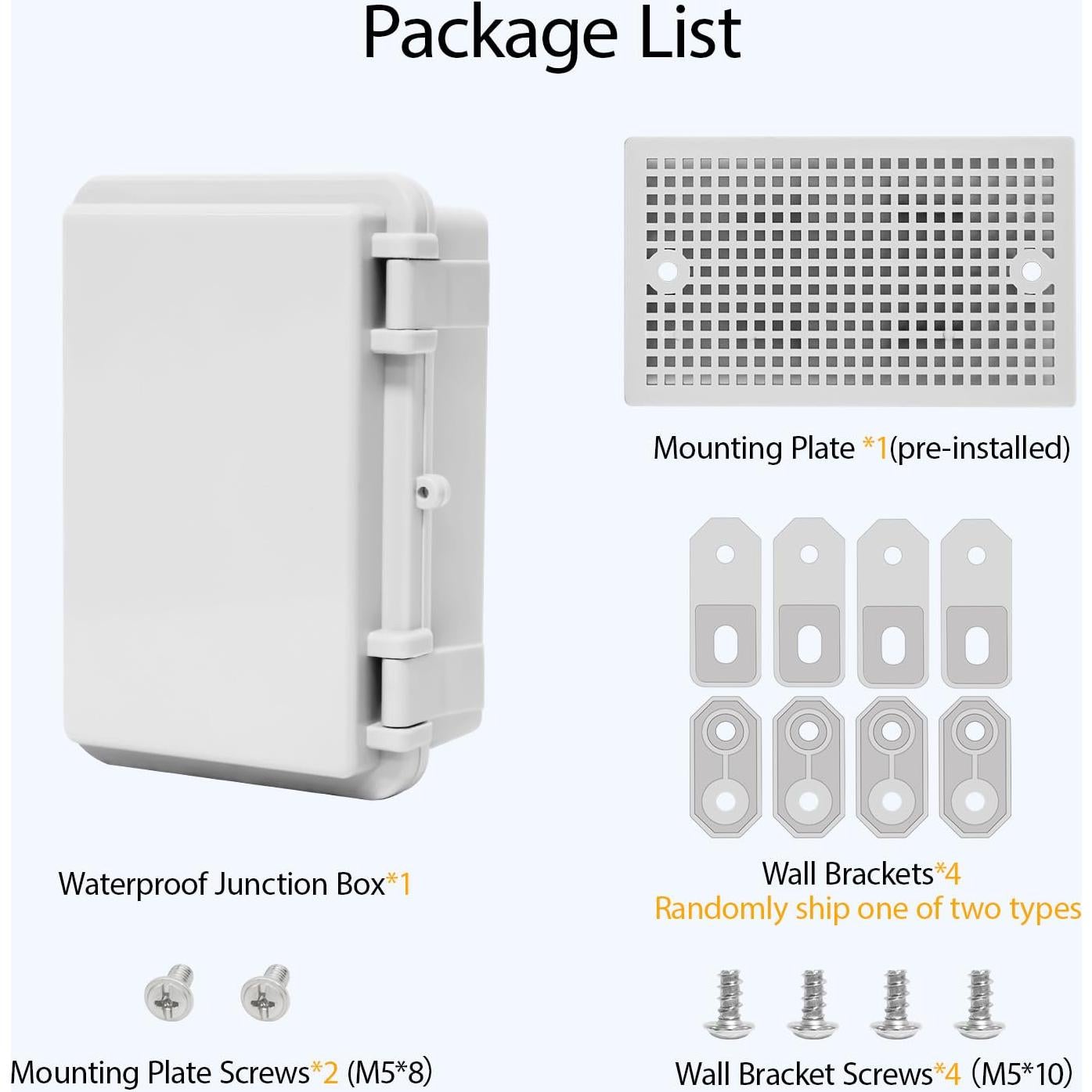 Caja de Conexiones IP65 LMioEtool 150x100x70mm Gris