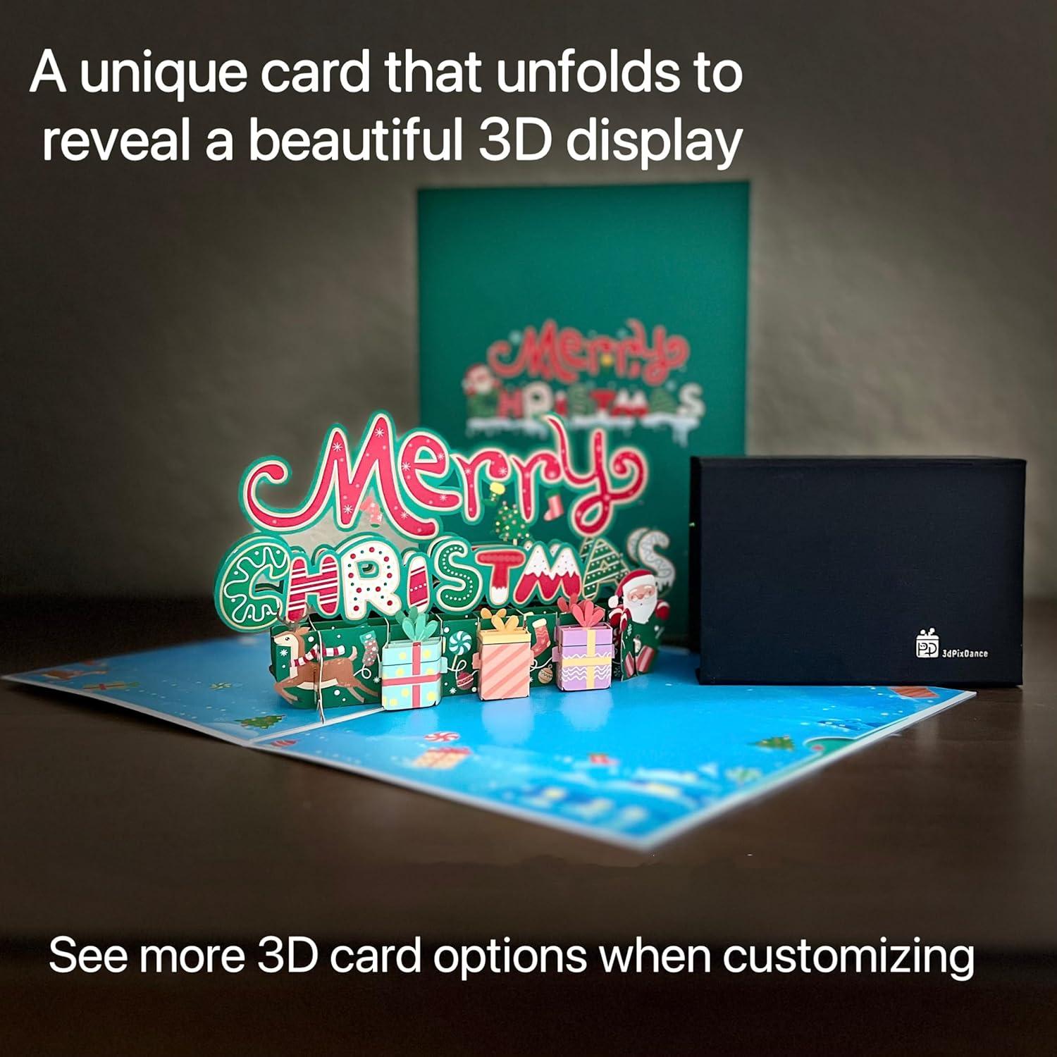 Foto de cristal 3D personalizada PD 3DPIXDANCE 7.49x8.99 cm