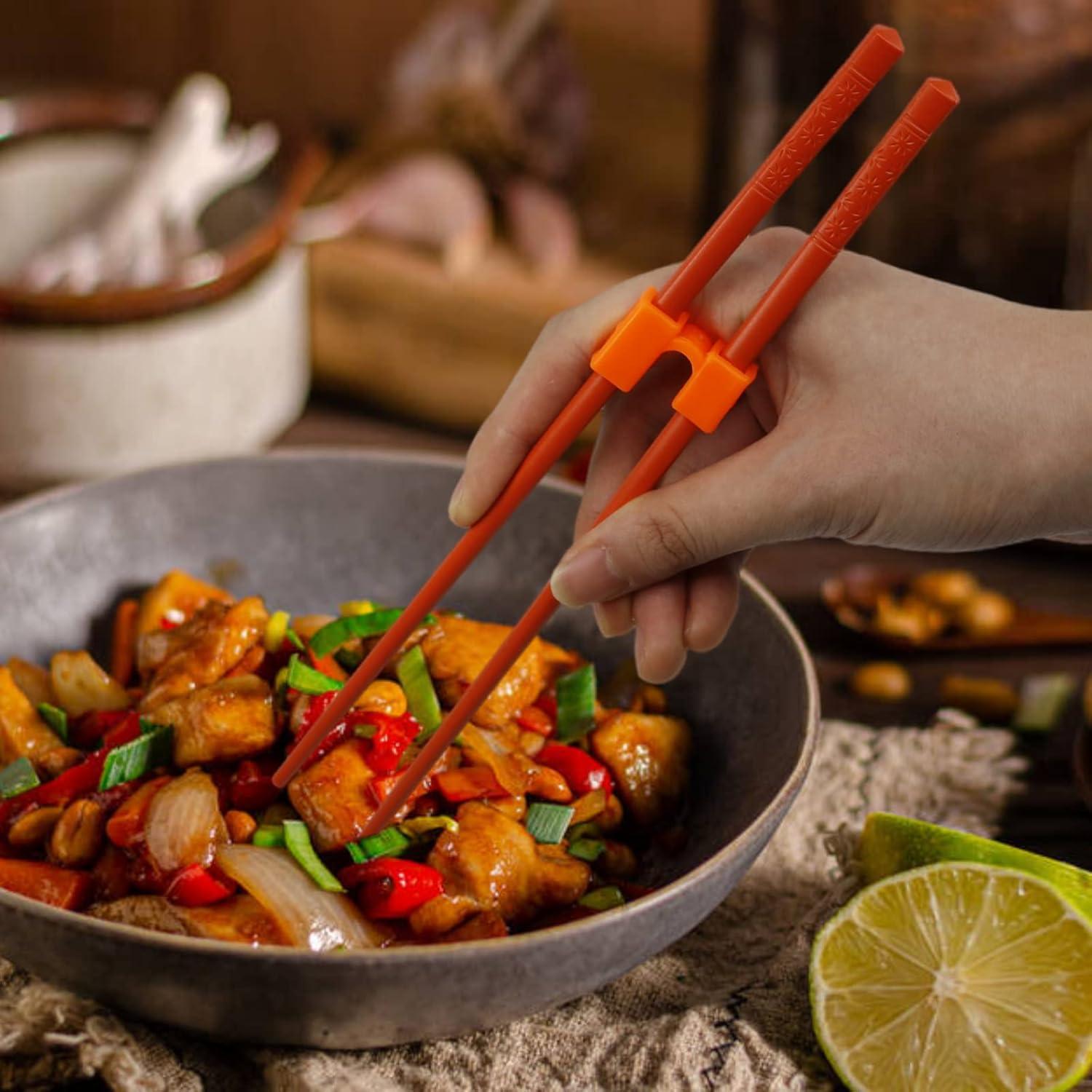 5 Pares de Palillos de Entrenamiento Reutilizables Fejapa