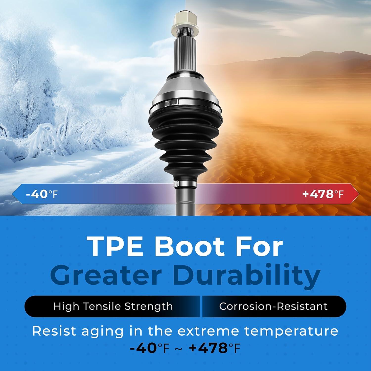 Eje CV Izquierdo Frontal Bodeman Toyota Corolla 2003-2008