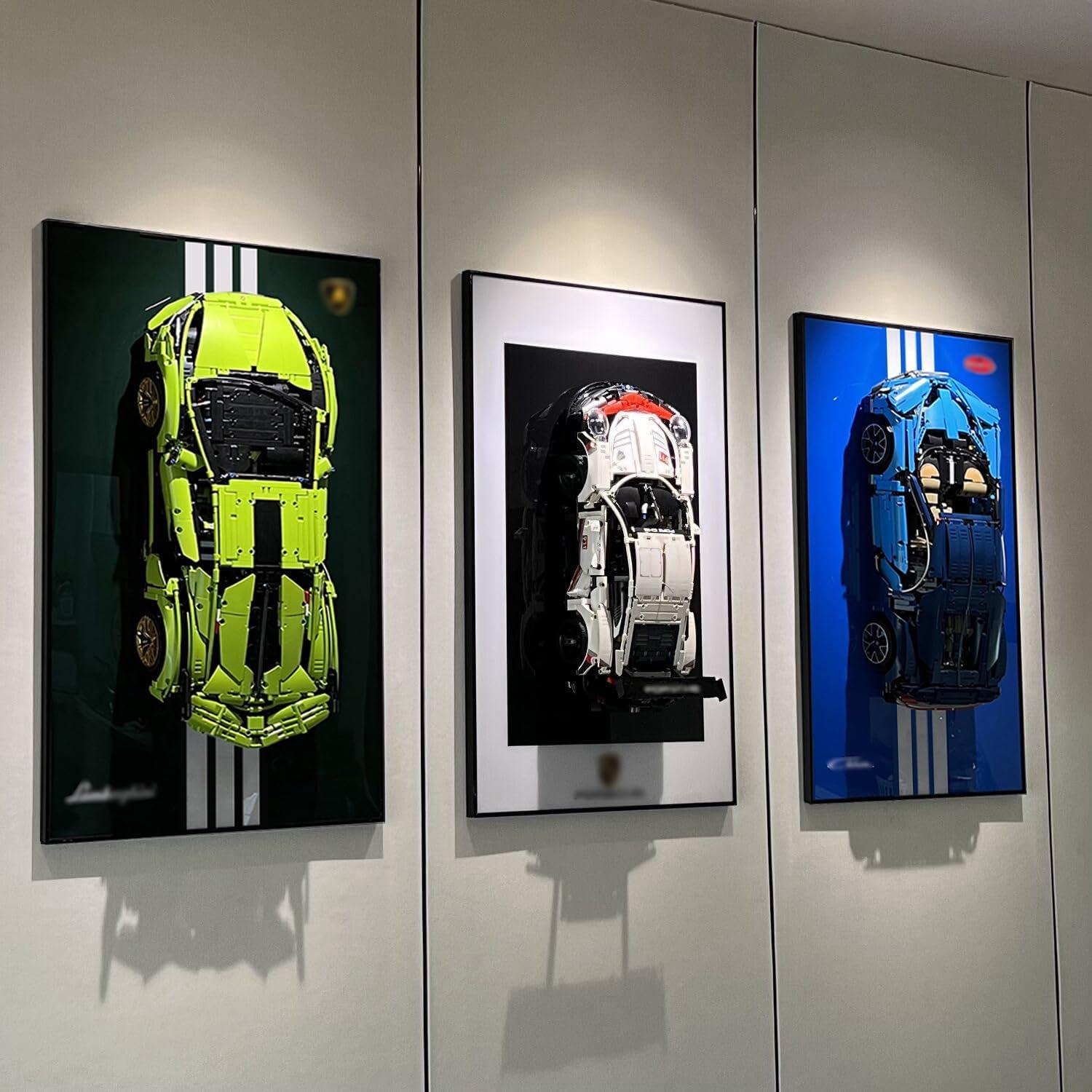 Tablero de Exhibición iLuane para LEGO Porsche 911 RSR