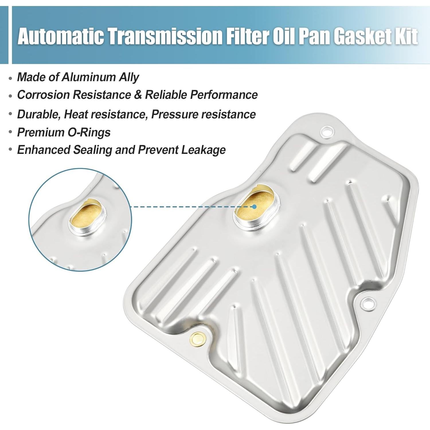 Filtro de Transmisión Aceite Pan uxcell para Toyota Corolla 2014-2020