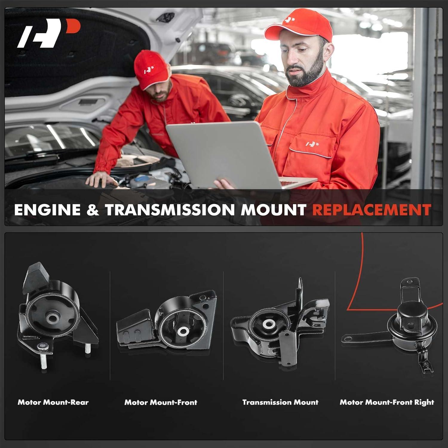 Soporte de Motor y Transmisión A-Premium para Chevrolet Prizm y Toyota Corolla 1998-2002