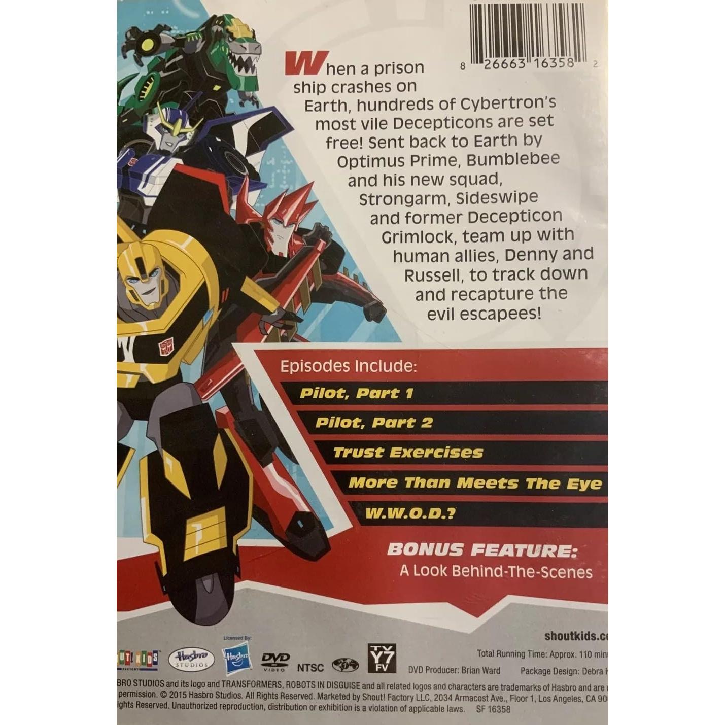 DVD Transformers Robots en Disguise Autobot 1h50m