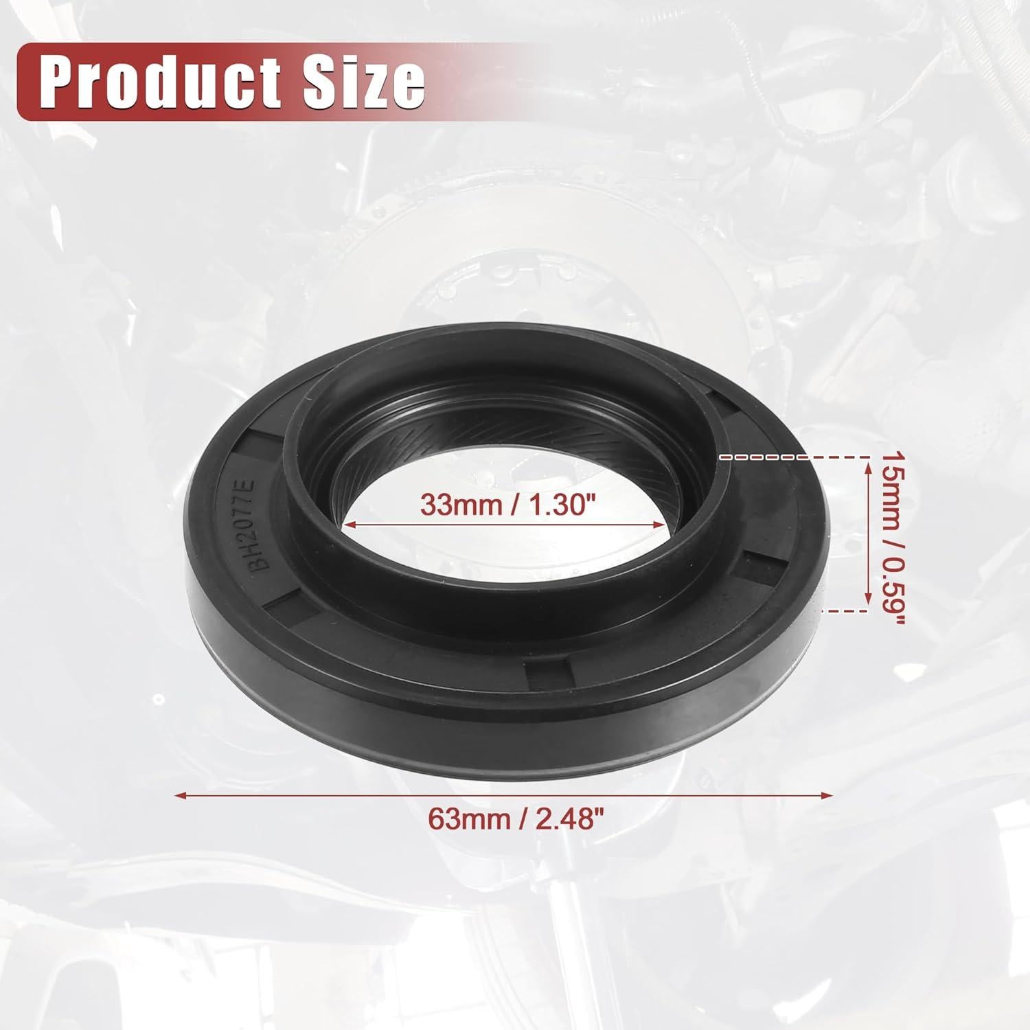 Sello de Cigüeñal uxcell 15x63mm para Toyota Corolla 1995-2002