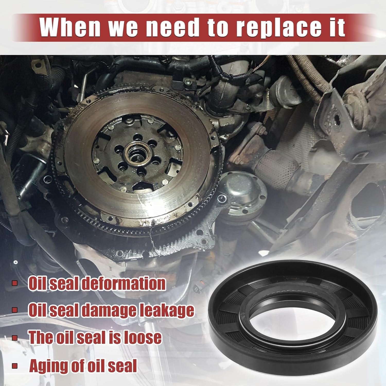 Sello de Cigüeñal uxcell 15x63mm para Toyota Corolla 1995-2002