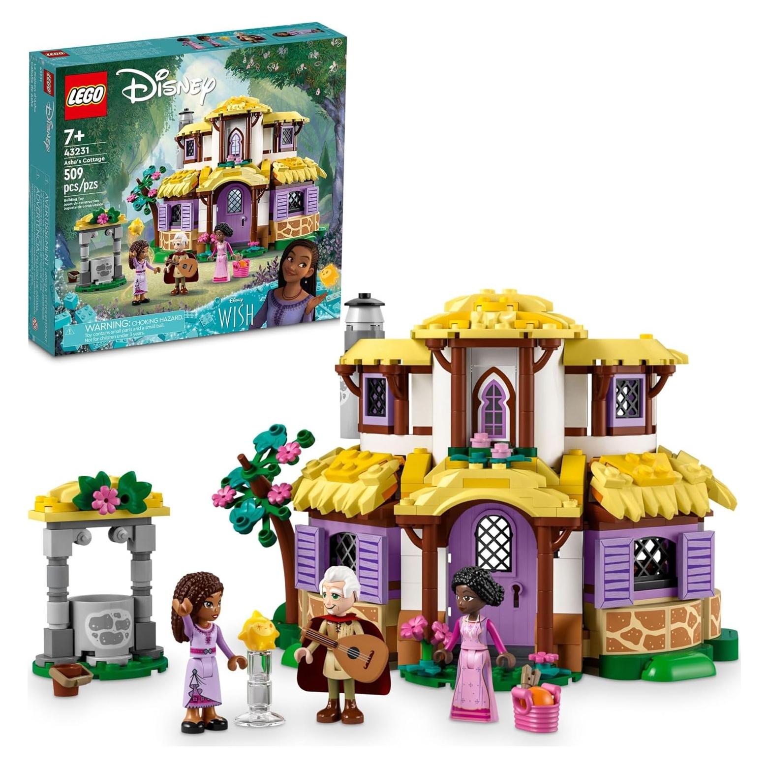 LEGO Disney Wish: Cabaña de Asha 43231, 509 Piezas