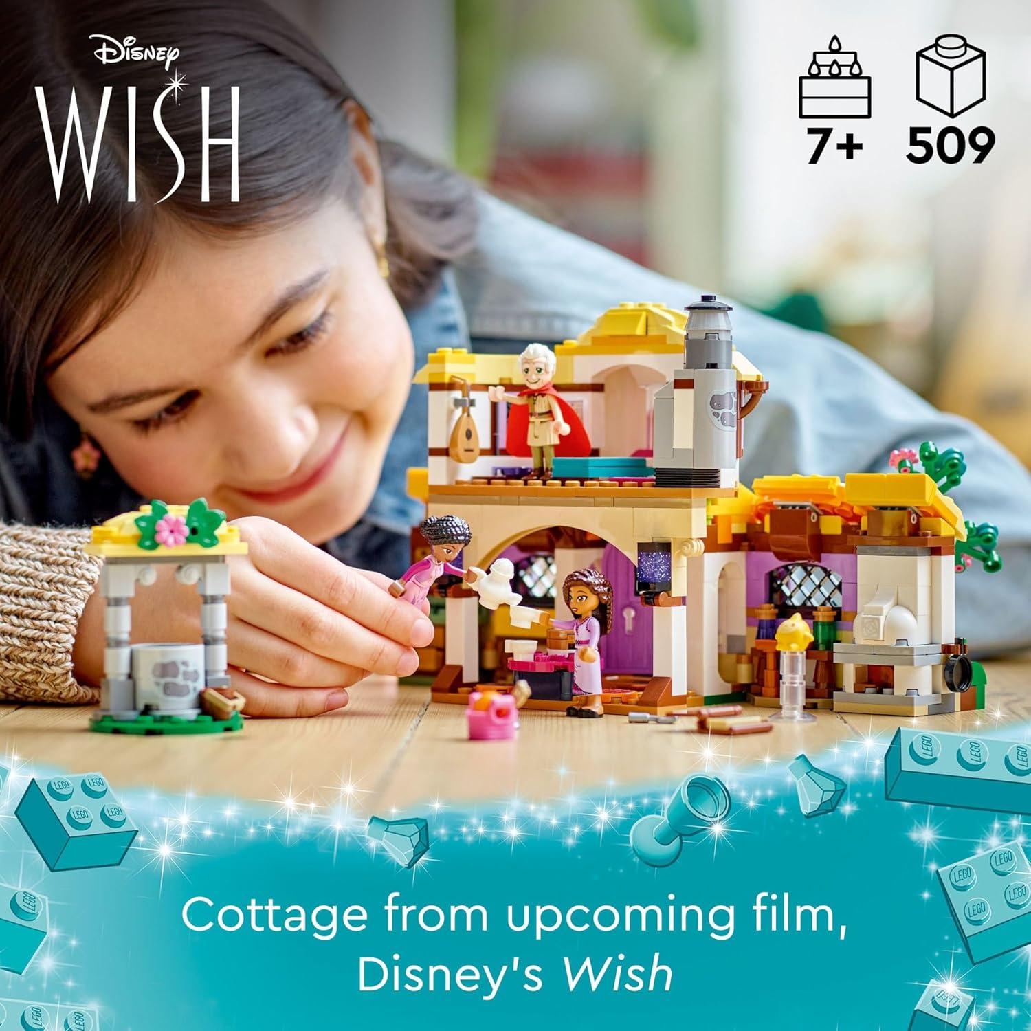 LEGO Disney Wish: Cabaña de Asha 43231, 509 Piezas