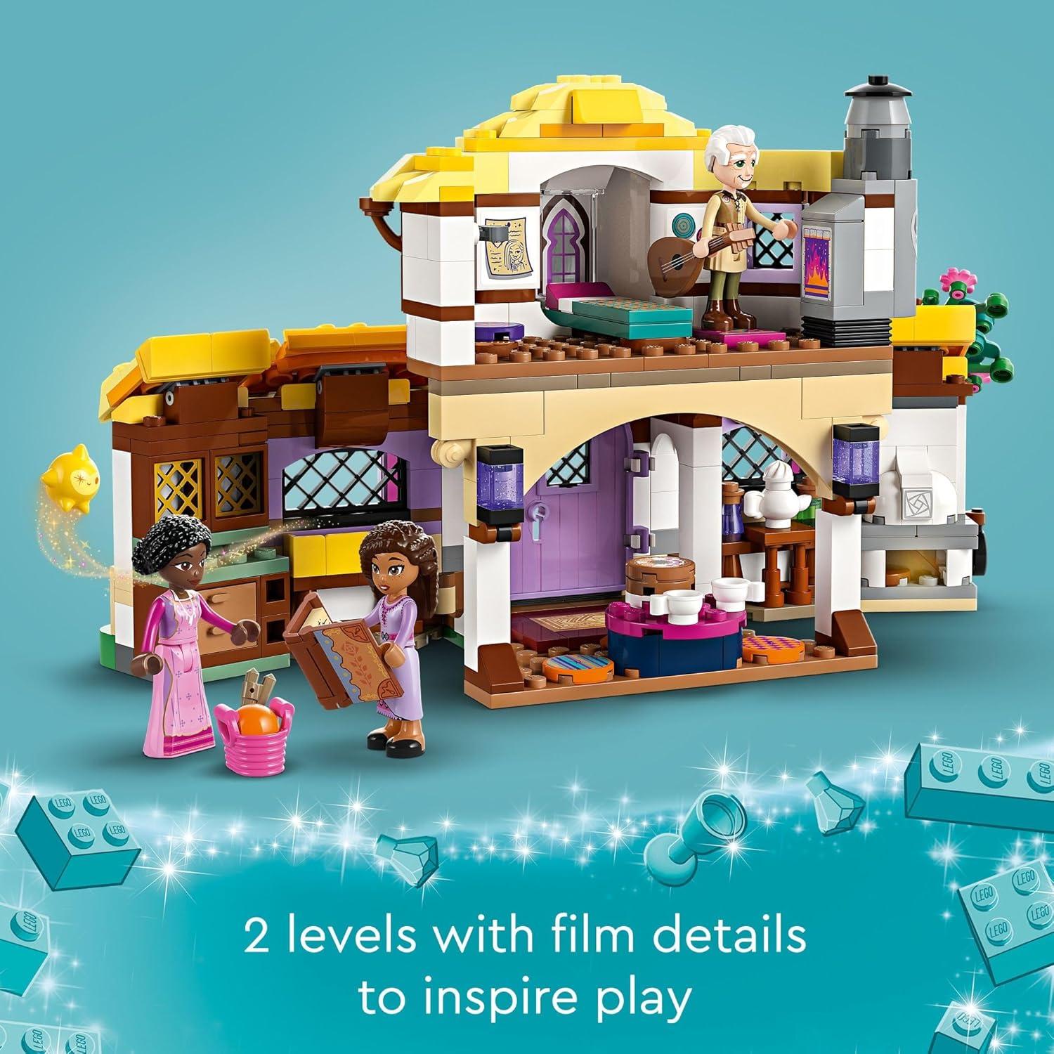 LEGO Disney Wish: Cabaña de Asha 43231, 509 Piezas