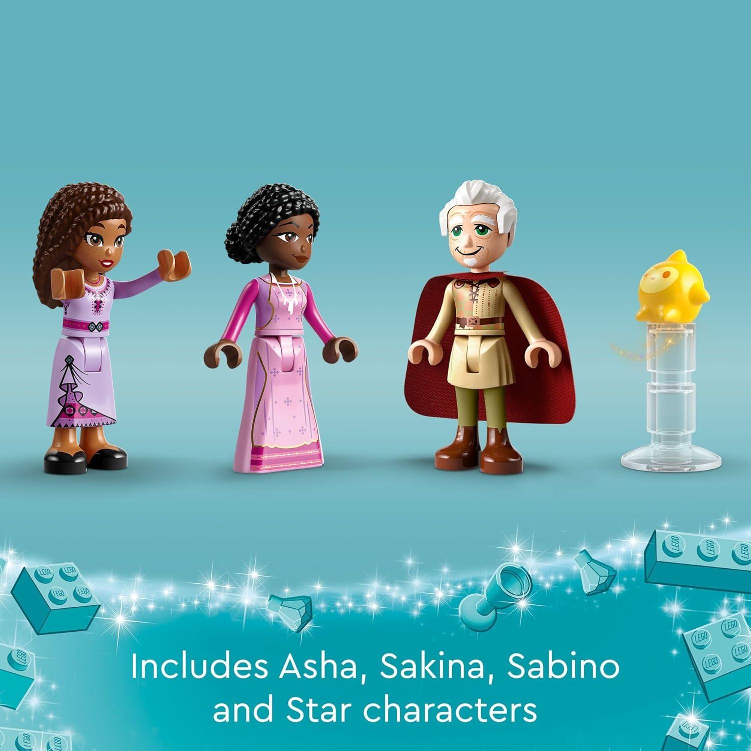 LEGO Disney Wish: Cabaña de Asha 43231, 509 Piezas