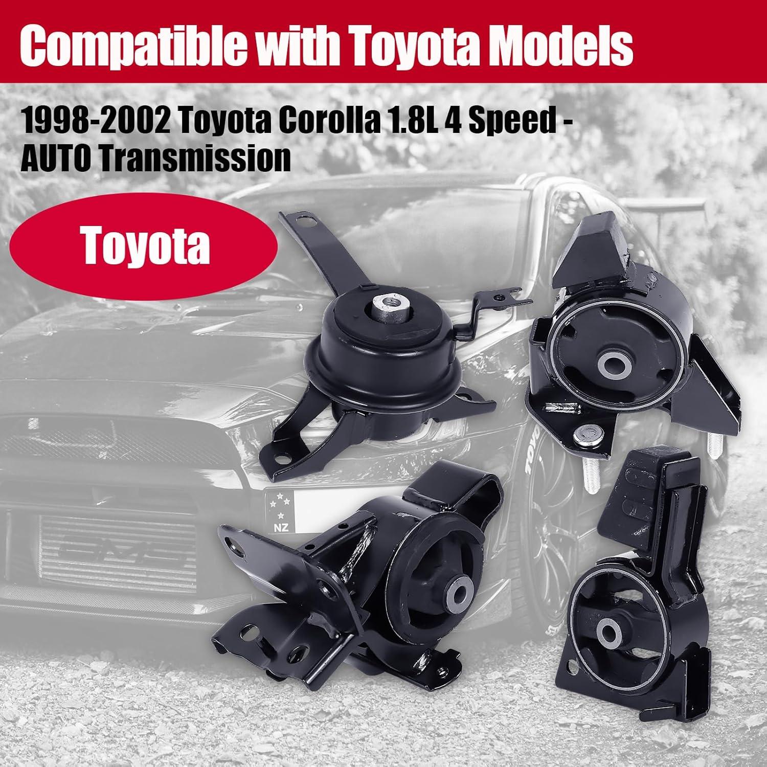 Juego de Soportes de Motor Patewin para Toyota Corolla 98-02