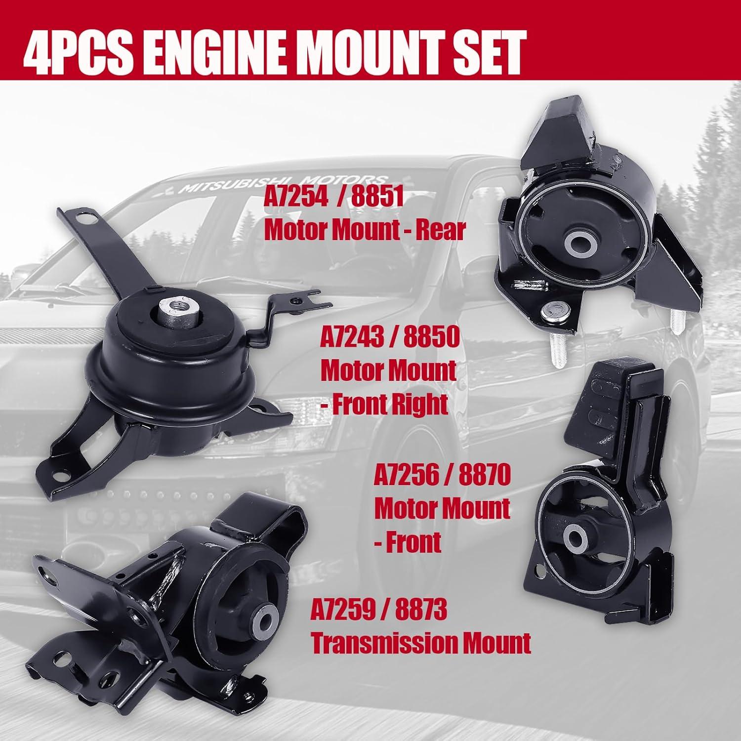 Juego de Soportes de Motor Patewin para Toyota Corolla 98-02