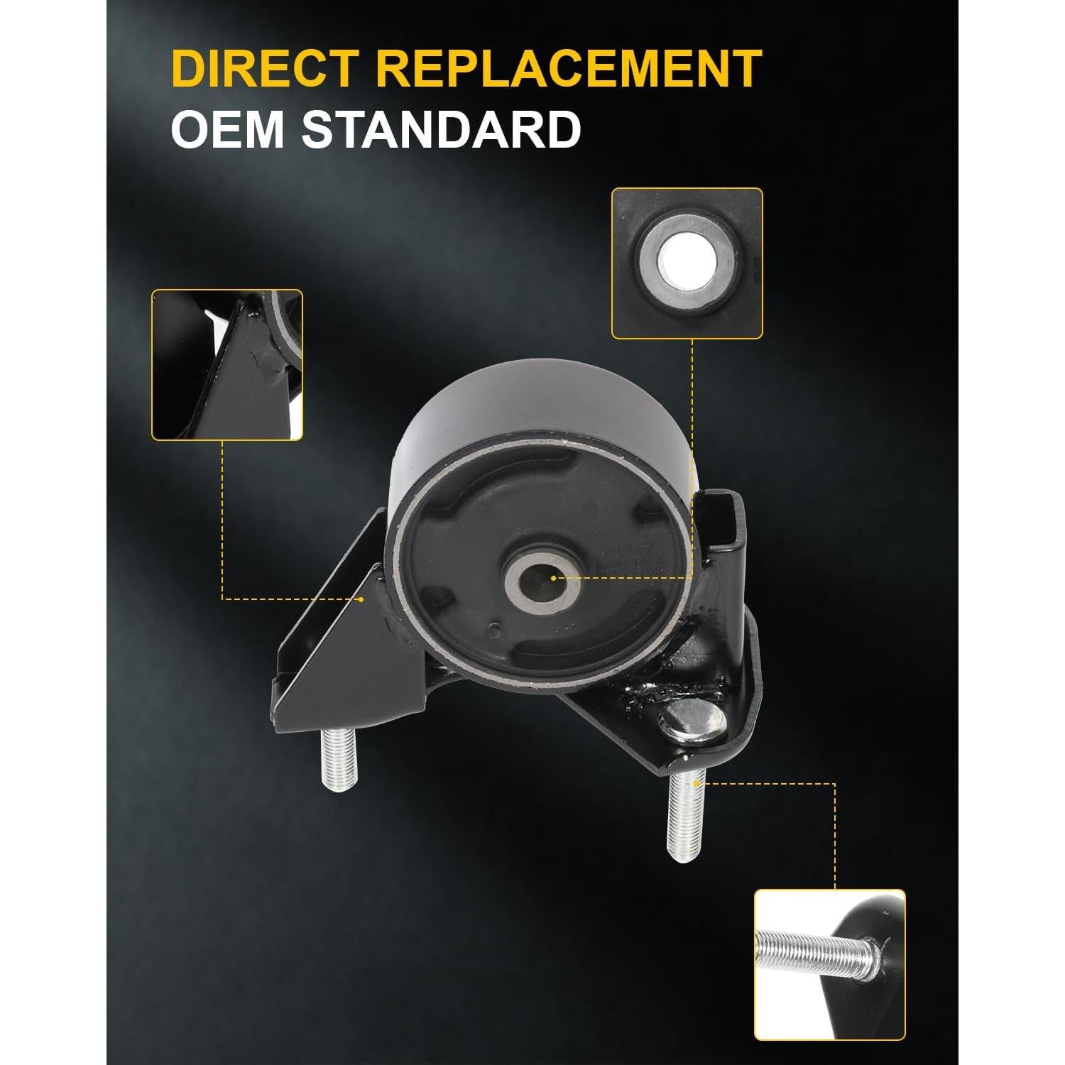 Conjunto Soportes Motor y Transmisión OCPTY para Toyota Corolla 1993-1997