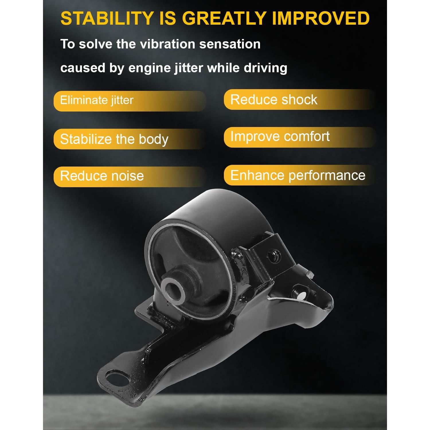 Conjunto Soportes Motor y Transmisión OCPTY para Toyota Corolla 1993-1997