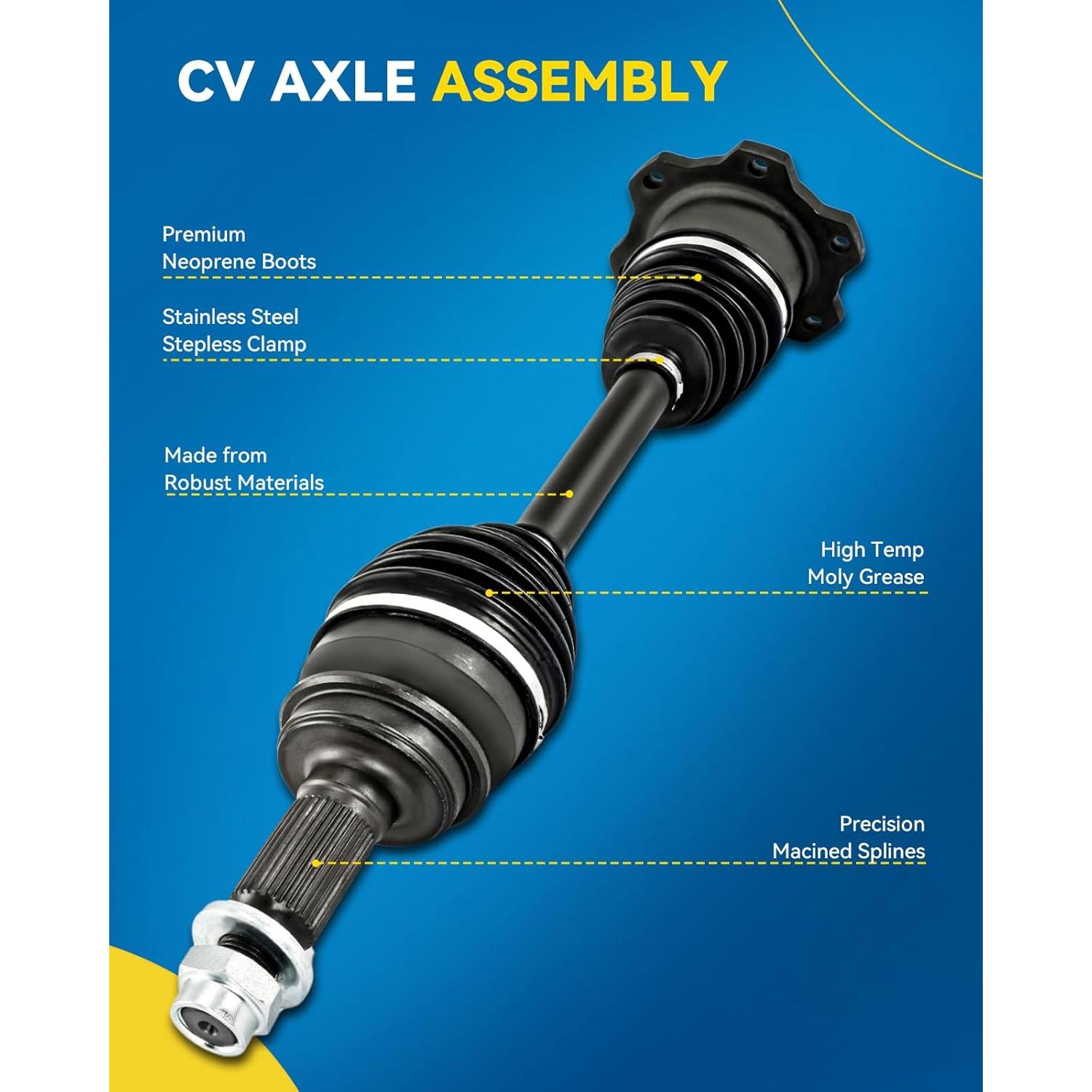 Eje CV Delantero Derecho PHILTOP 66-5224 para Toyota