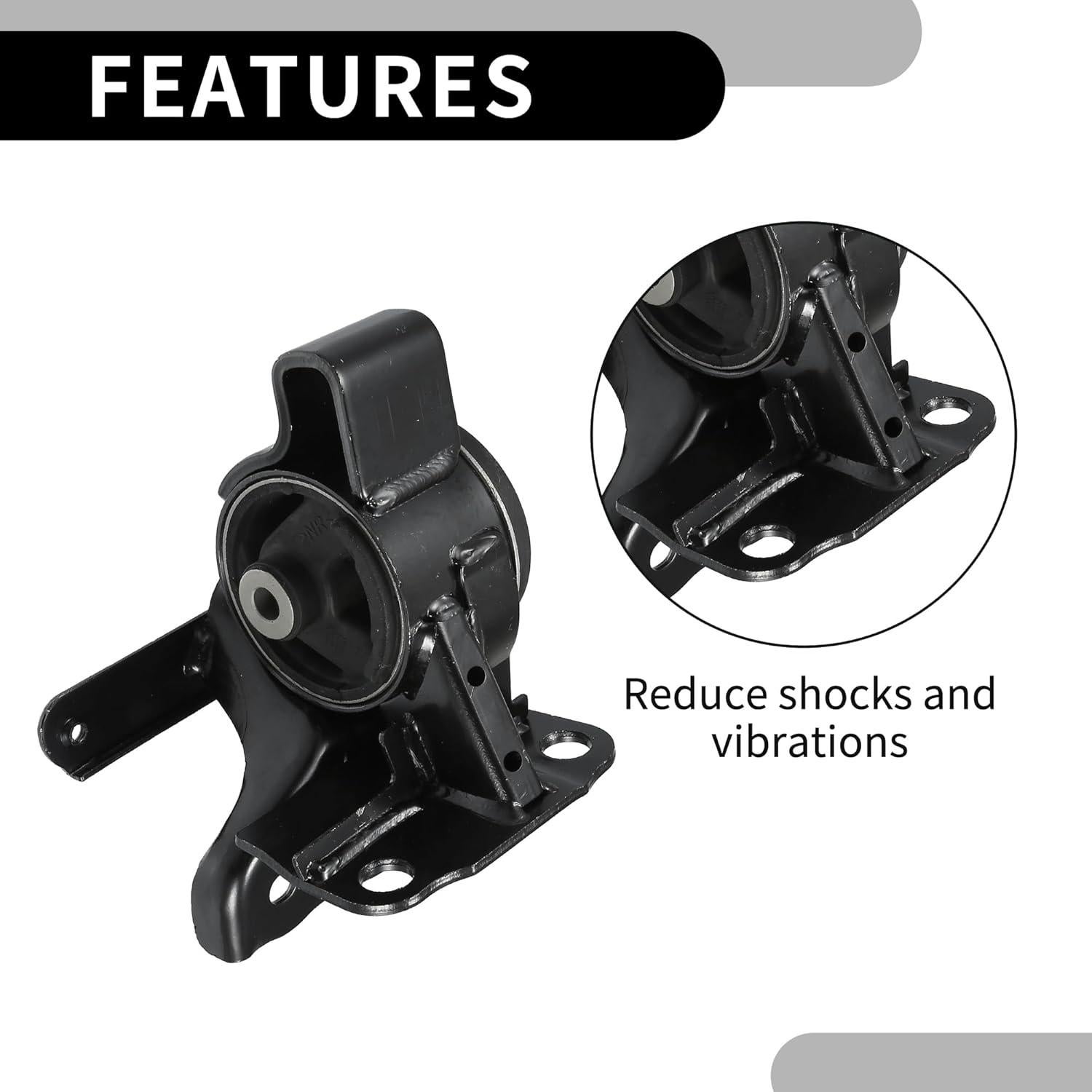 Soporte de Motor Izquierdo Partuto para Toyota Corolla 1998-2002