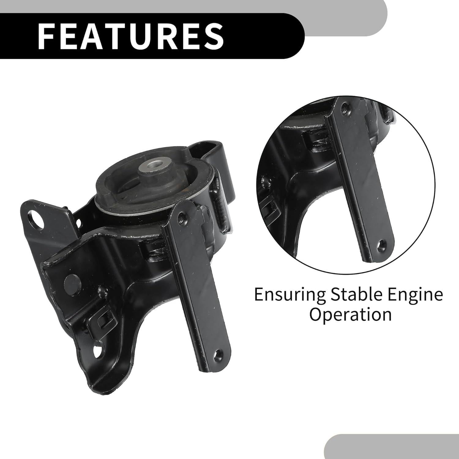 Soporte de Motor Izquierdo Partuto para Toyota Corolla 1998-2002