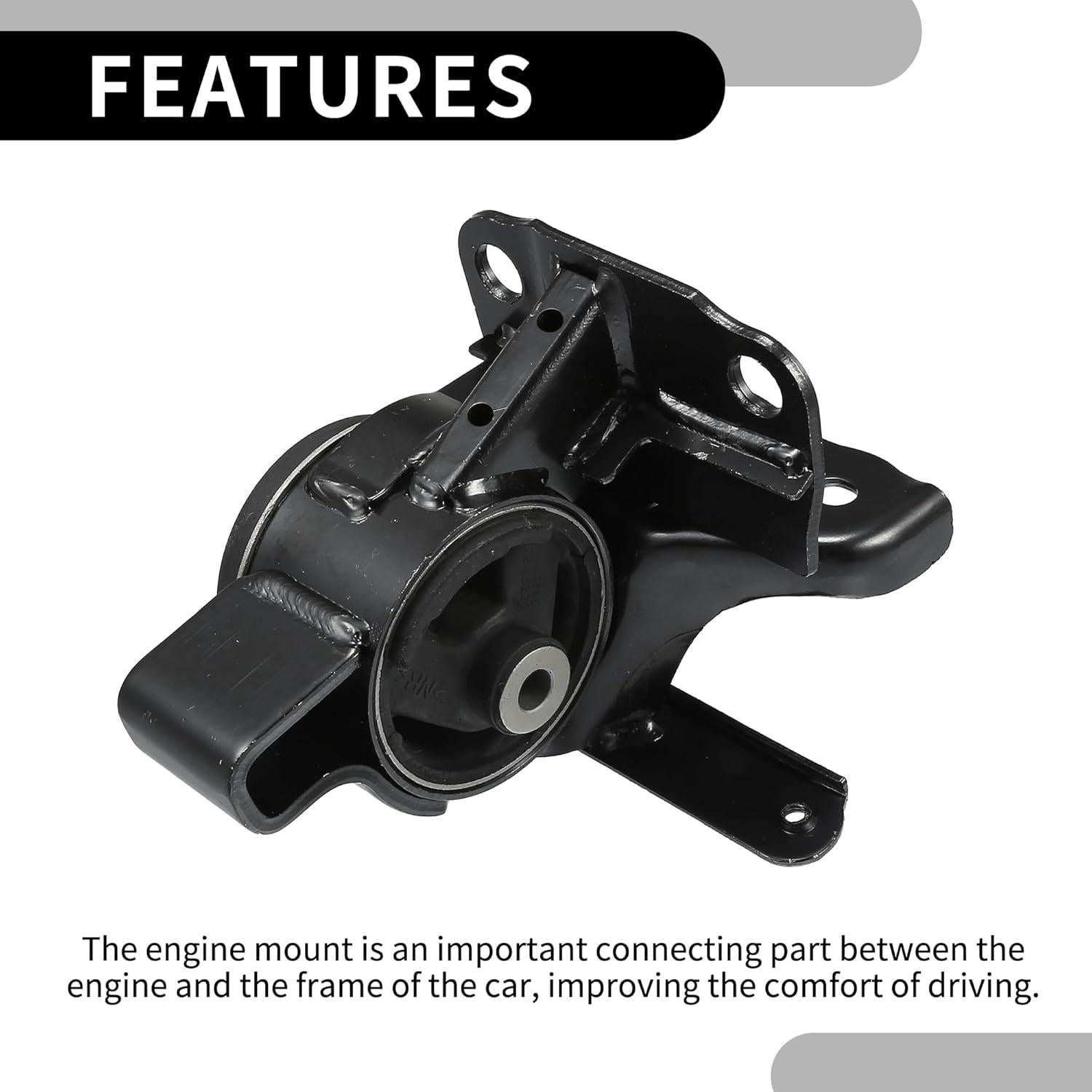 Soporte de Motor Izquierdo Partuto para Toyota Corolla 1998-2002