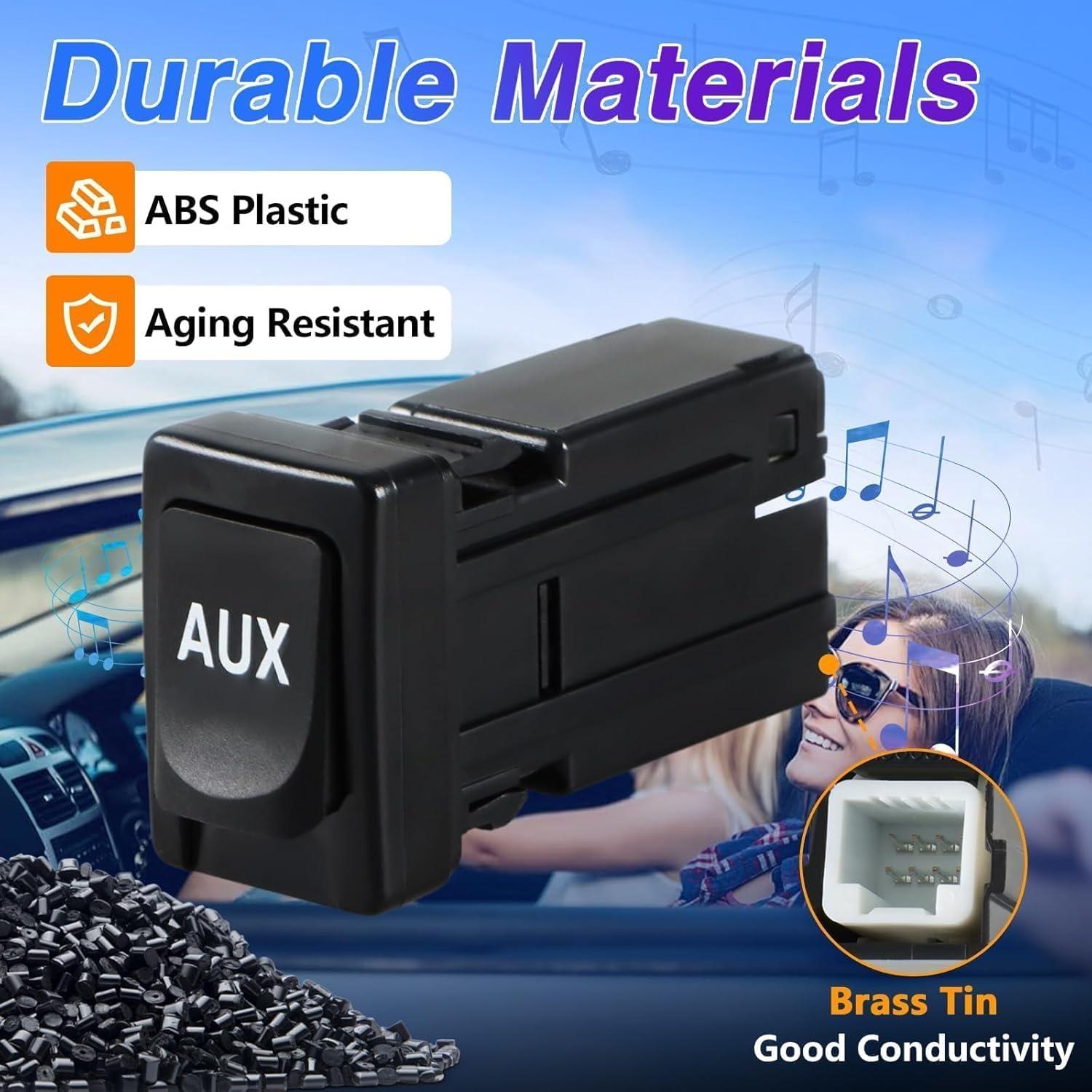 Adaptador Jack Auxiliar Toyota Corolla Tundra Tacoma RAV4