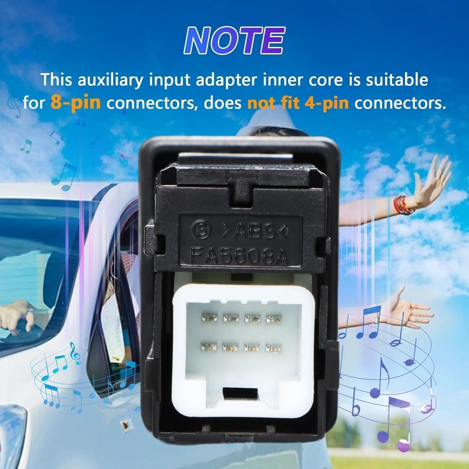 Adaptador Jack Auxiliar Toyota Corolla Tundra Tacoma RAV4