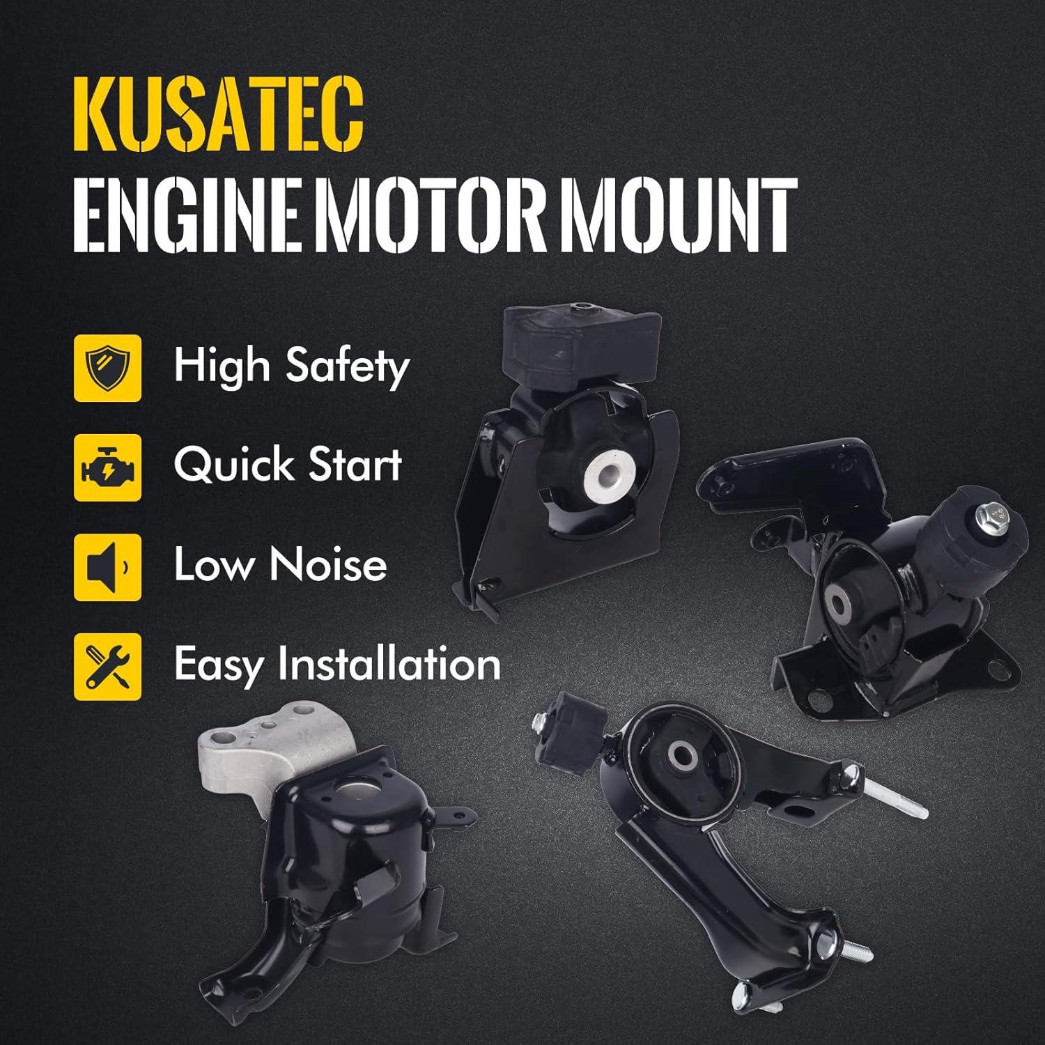 Juego de Montajes de Motor KUSATEC 4 Piezas para Toyota y Pontiac