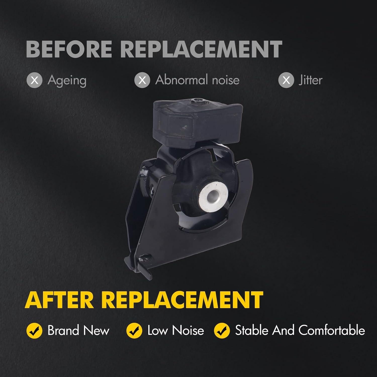 Juego de Montajes de Motor KUSATEC 4 Piezas para Toyota y Pontiac