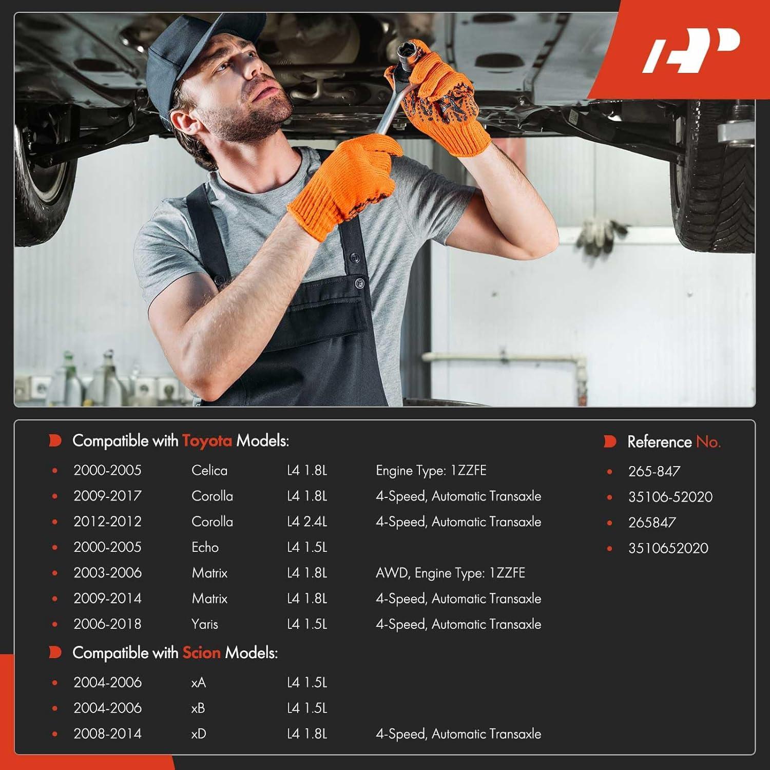 Bandeja de aceite transmisión A-Premium para Toyota y Scion