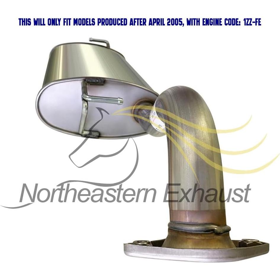 Silenciador de Escape Northeastern para Toyota Corolla 1.8L 2005-2008