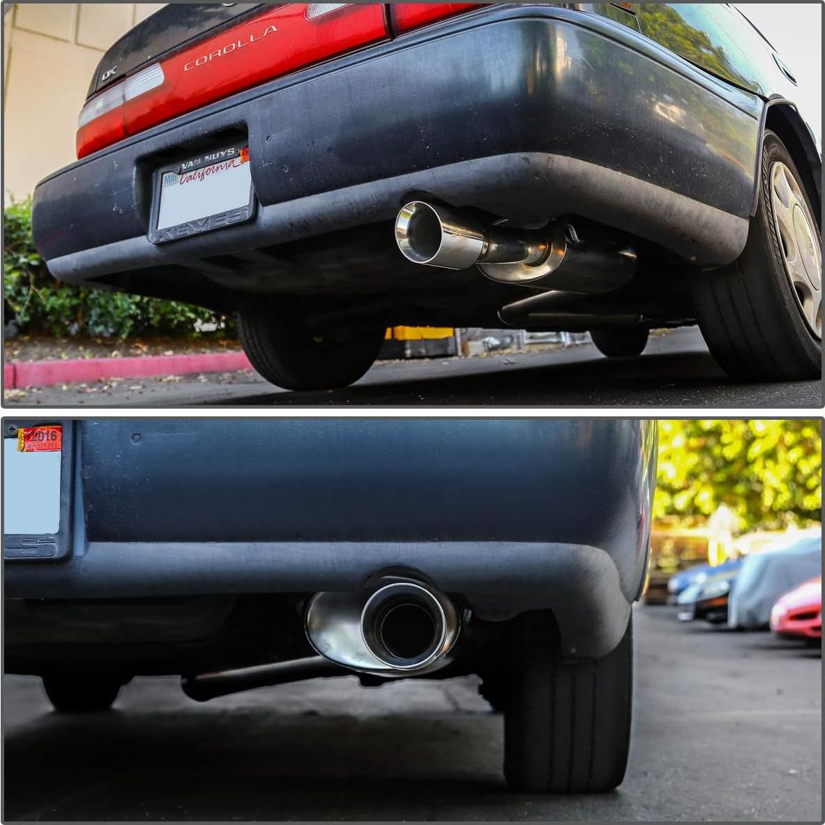 Sistema de Escape Cat Back J2 Engineering para Toyota Corolla 93-97