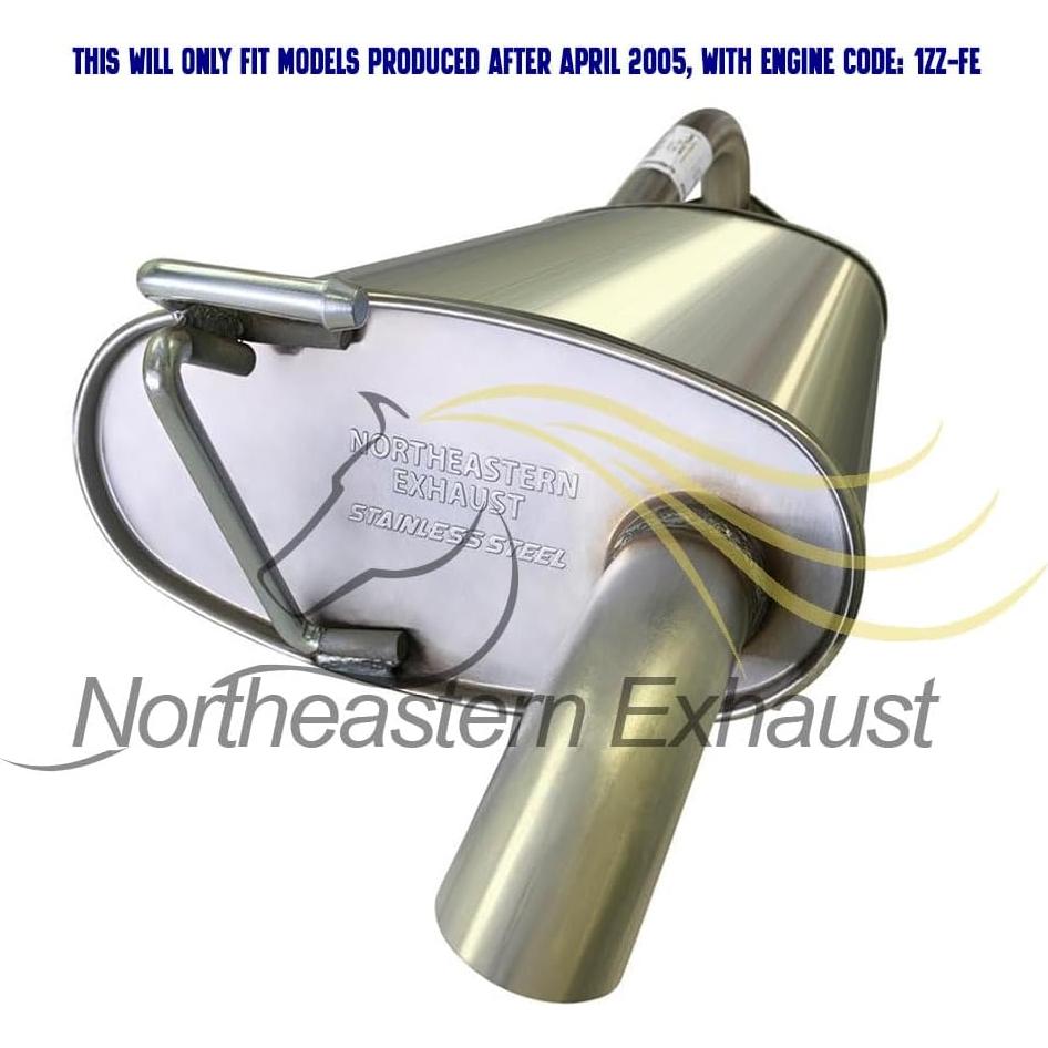 Silenciador Escape Northeastern Toyota Corolla 2005-2008