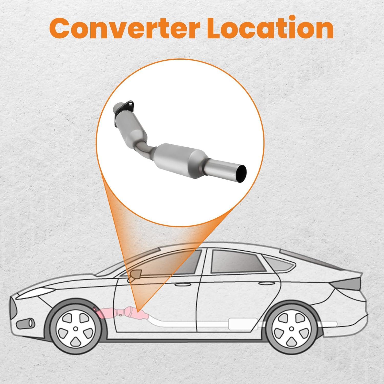 Convertidor Catalítico maXpeedingrods 1.8L para Toyota y Pontiac