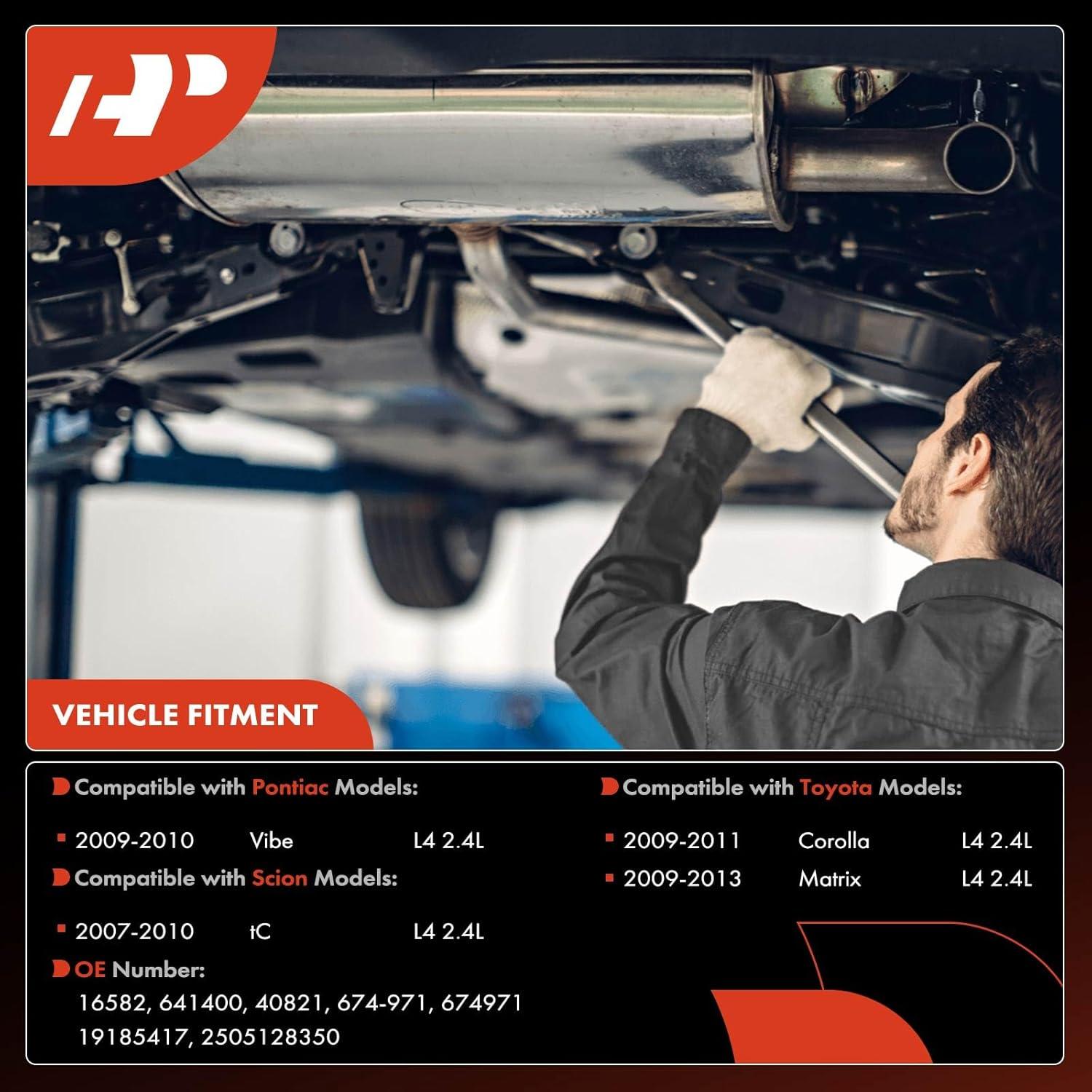 Convertidor Catalítico A-Premium para Toyota Corolla 2009-2011