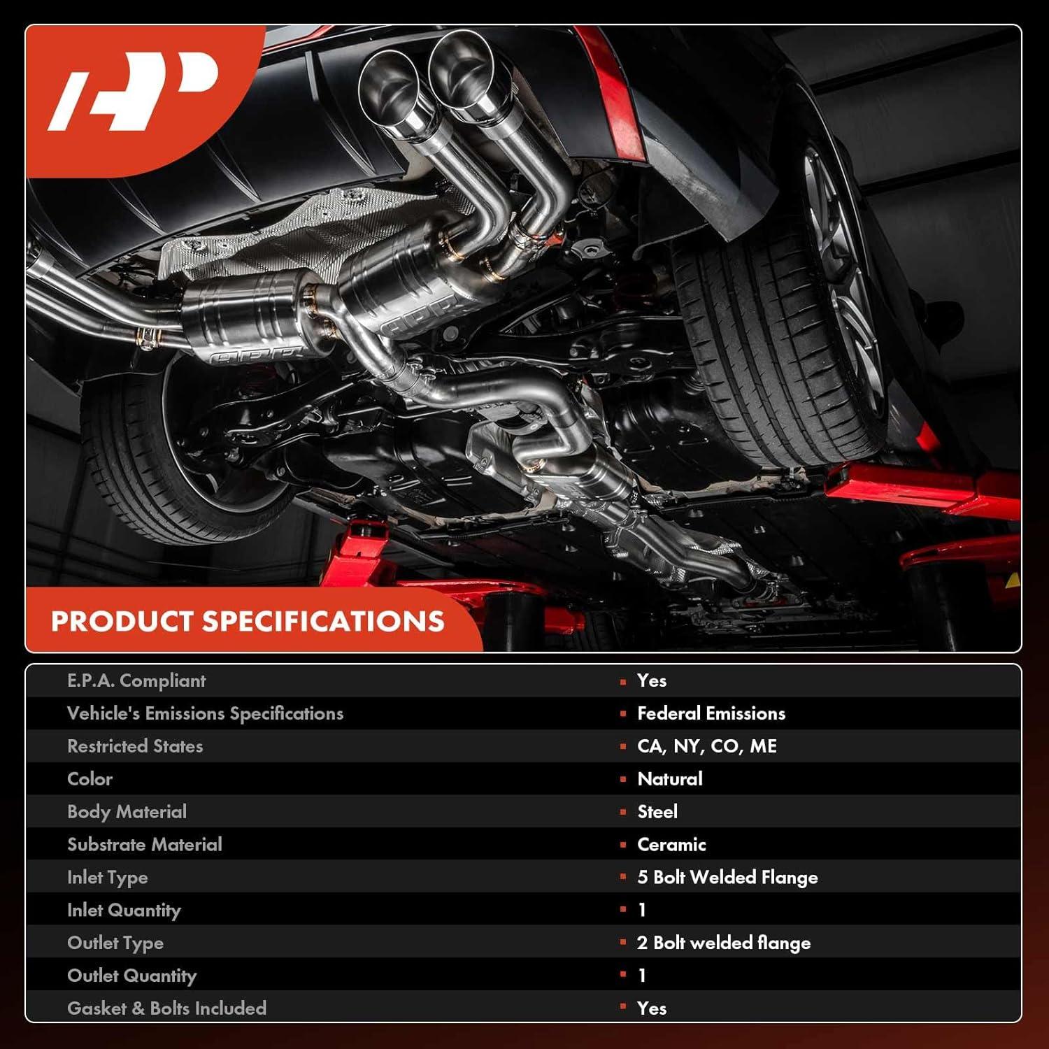 Convertidor Catalítico A-Premium para Toyota Corolla 2009-2011