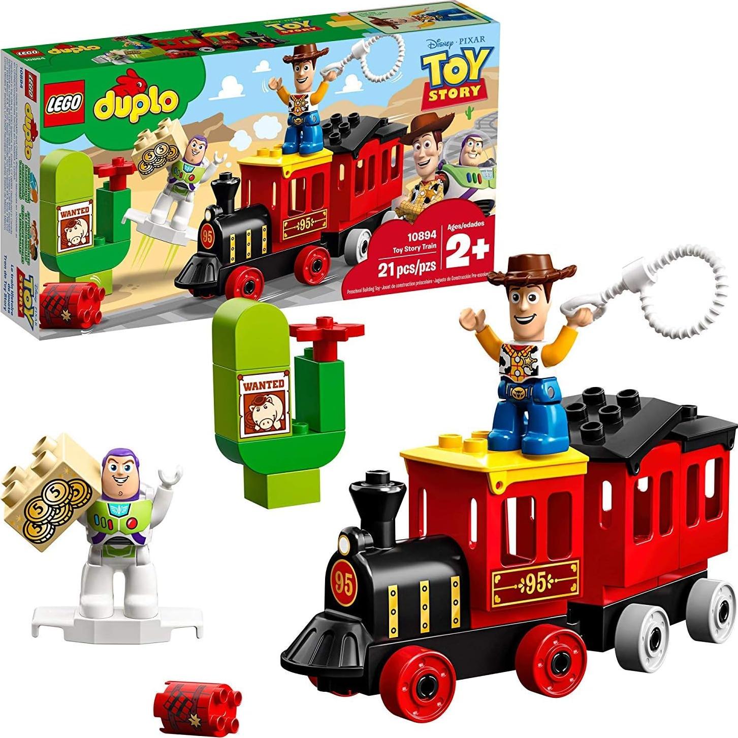 LEGO DUPLO Tren Toy Story 10894 Woody y Buzz 21 Piezas