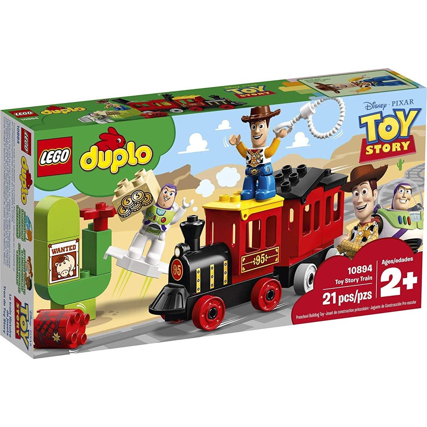 LEGO DUPLO Tren Toy Story 10894 Woody y Buzz 21 Piezas
