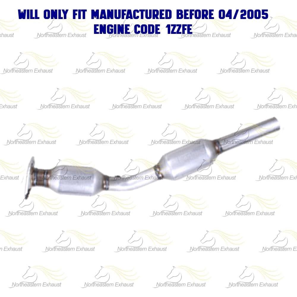 Kit Silenciador Resonador Catalítico Toyota Corolla 1.8L 2003-2005