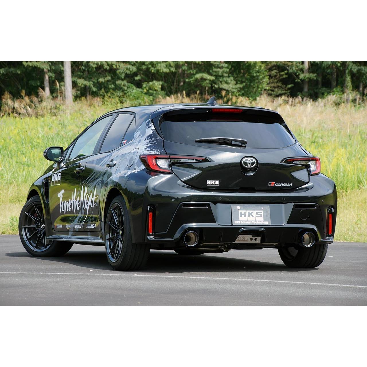 HKS Toyota GR Corolla LEGAMAX Sports Exhaust (Use w/ PN G89580-T76010-00)