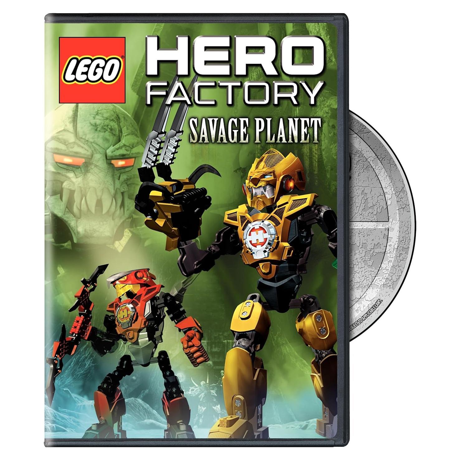 LEGO Hero Factory Savage Planet DVD 45 min Animado
