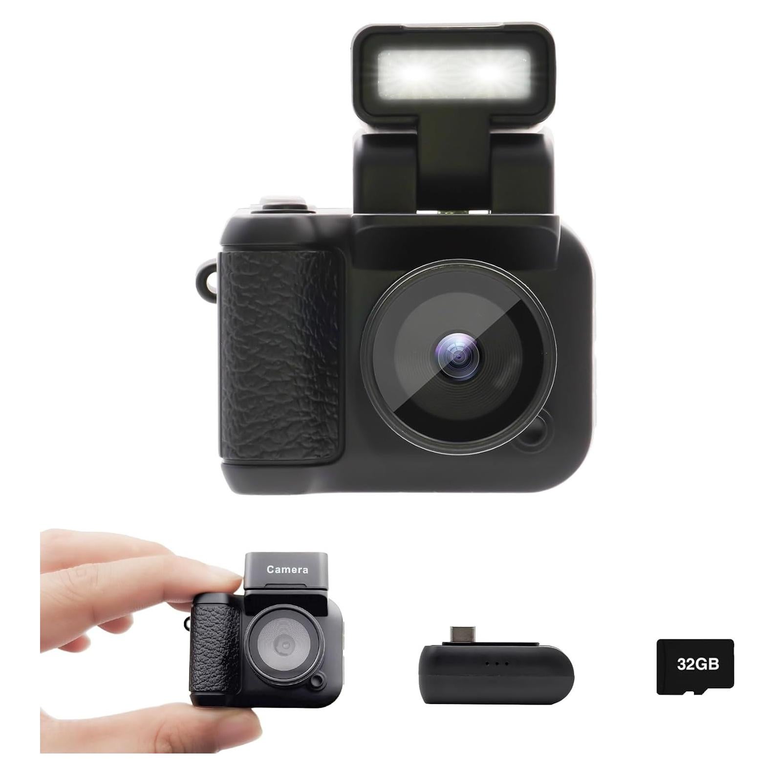 Cámara Digital OIKSPY OI-4000 Compacta 1080P LCD 3.56cm 32GB