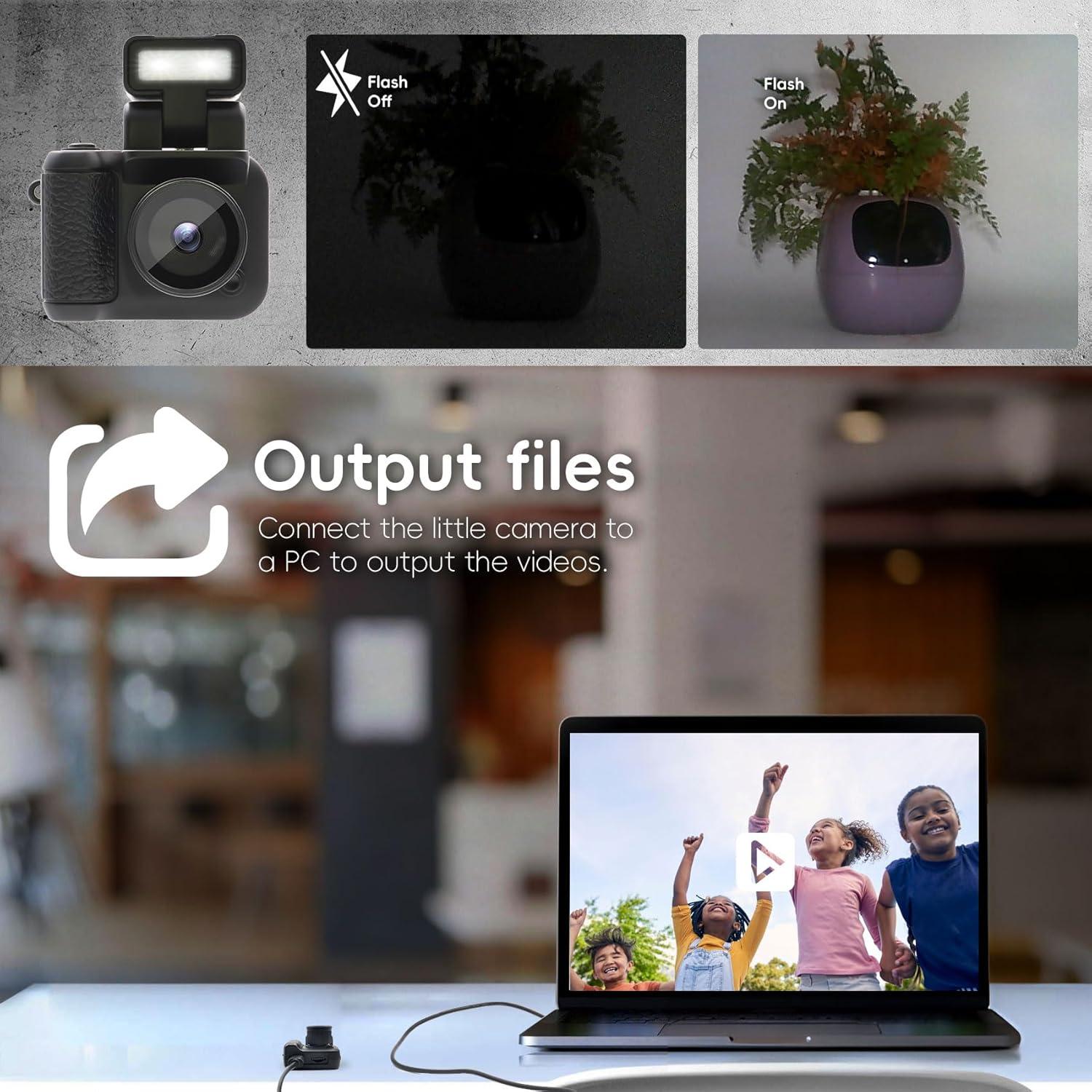 Cámara Digital OIKSPY OI-4000 Compacta 1080P LCD 3.56cm 32GB