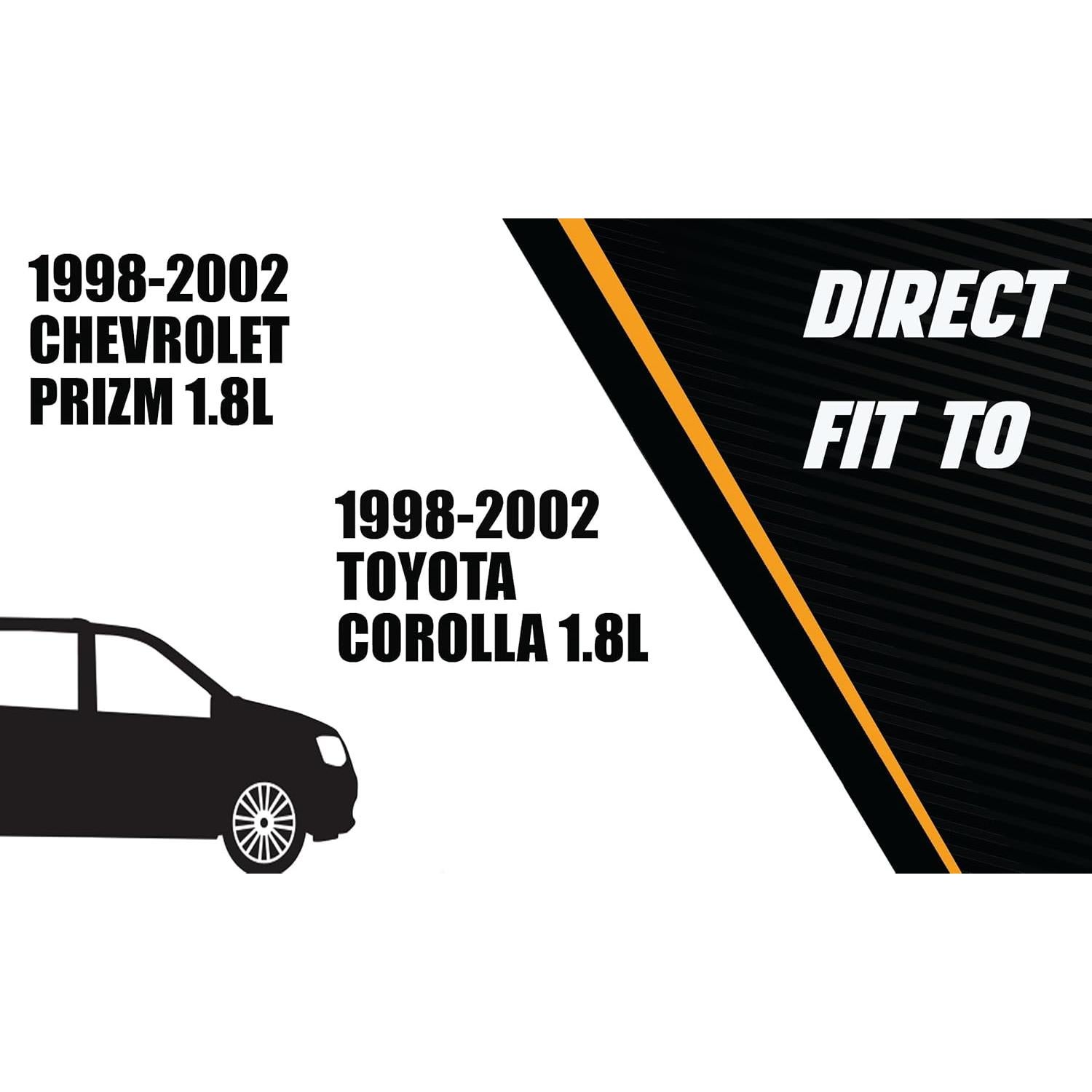 Escape Northeastern Acero Inoxidable Prizm Corolla 1.8L