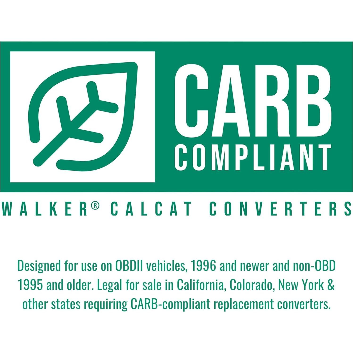 Convertidor Catalítico Universal Walker CalCat 82603 para Toyota Corolla