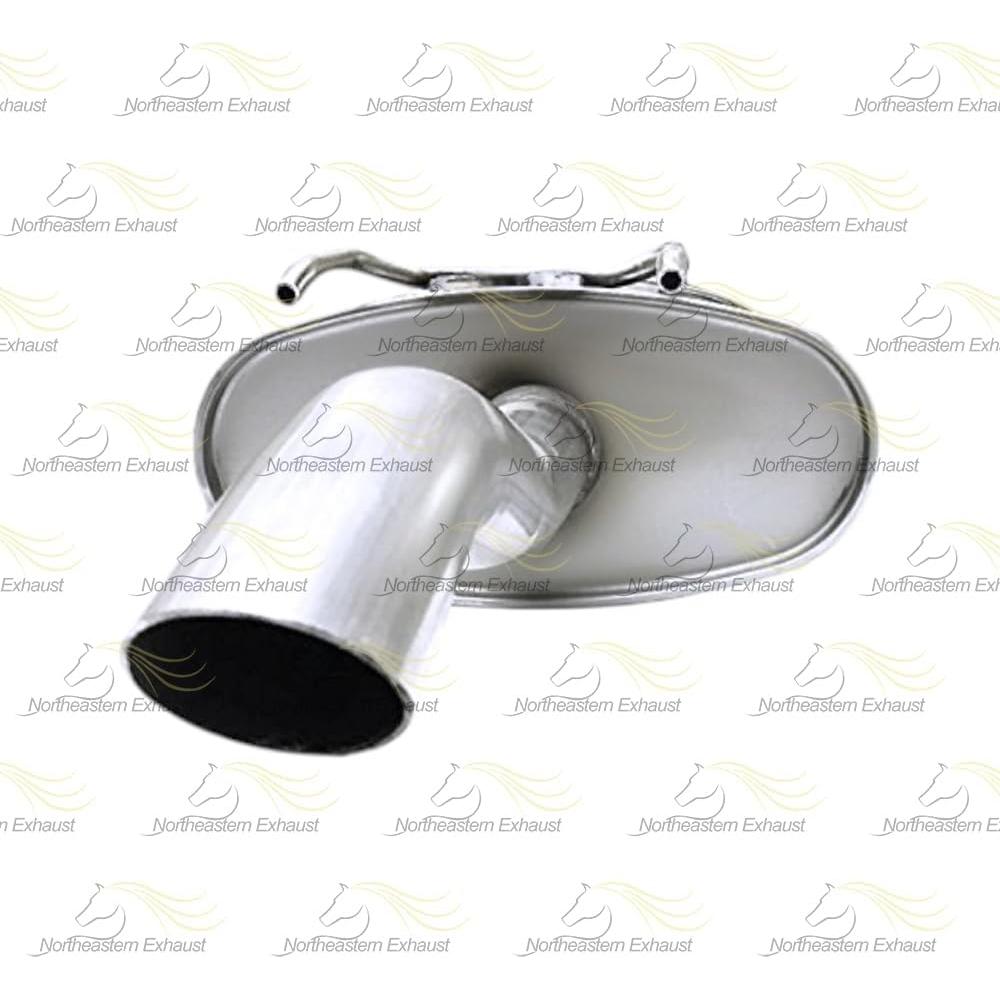 Silenciador Trasero Acero Inoxidable Northeastern para Toyota Corolla 1993-1997