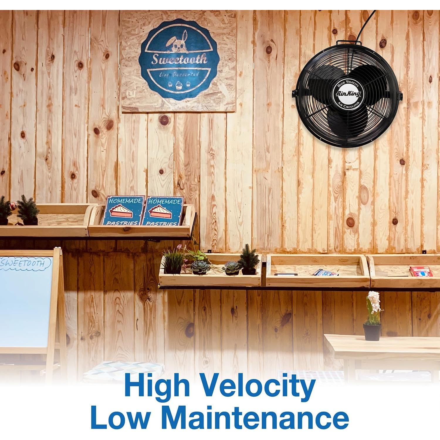 Ventilador Industrial Air King 9314 35.6 cm 3 Velocidades