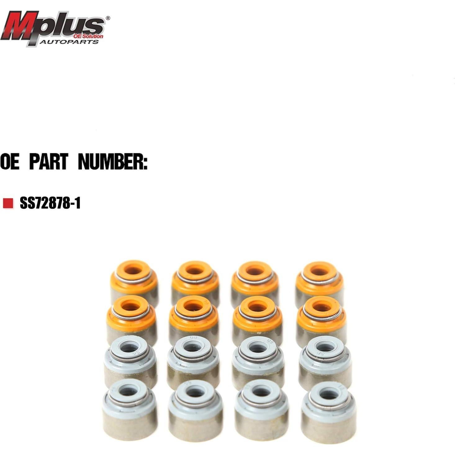 Juego de Sellos de Válvula MPLUS SS72878-1 para Toyota y más