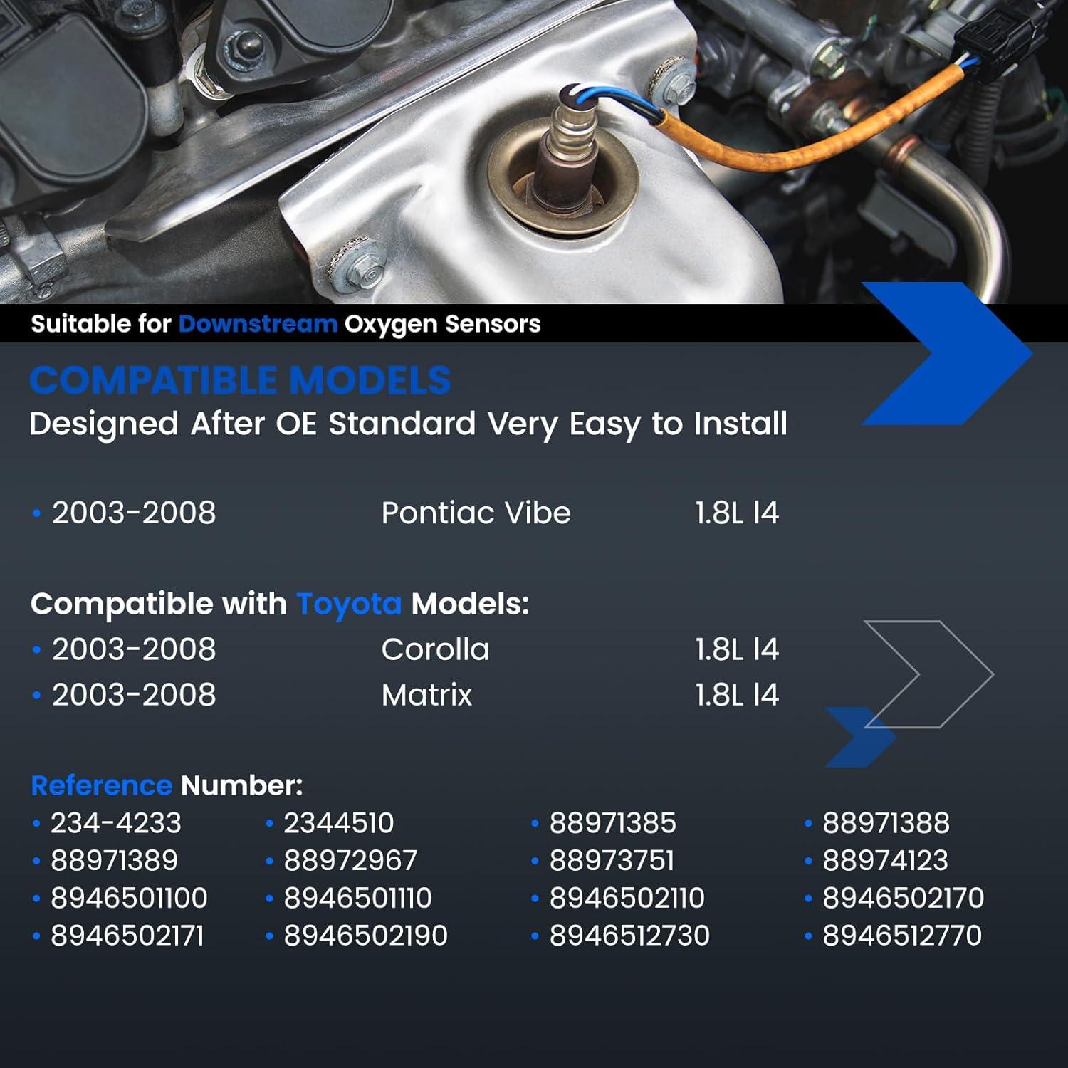 Sensor de Oxígeno SYKRSS 234-4233 para Toyota y Pontiac