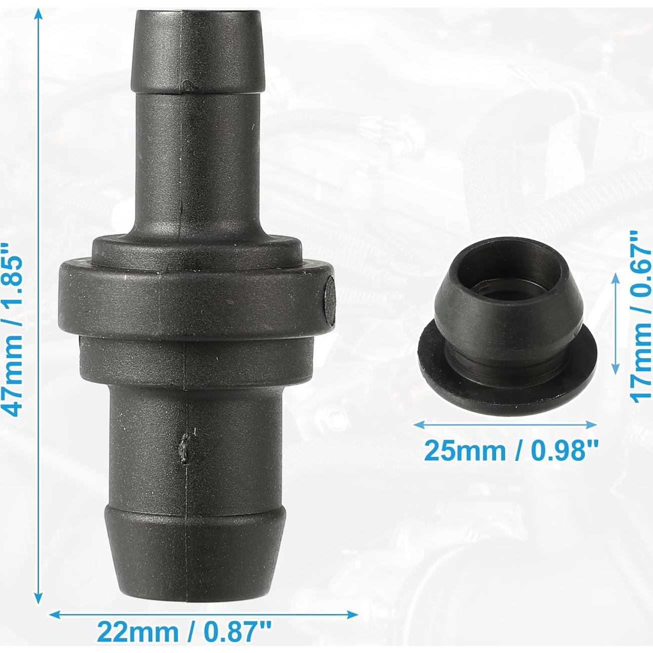 Kit Grommet Válvula PCV uxcell para Toyota Celica 1990-1993